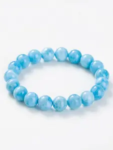 High-Quality Ocean Wave Stone Bracelet, Live Exclusive Design, Durable Fashion Accessory, Perfect Gift Choice, Casual Style, All Seasons, Beaded Bracelet, Bead Bracelets