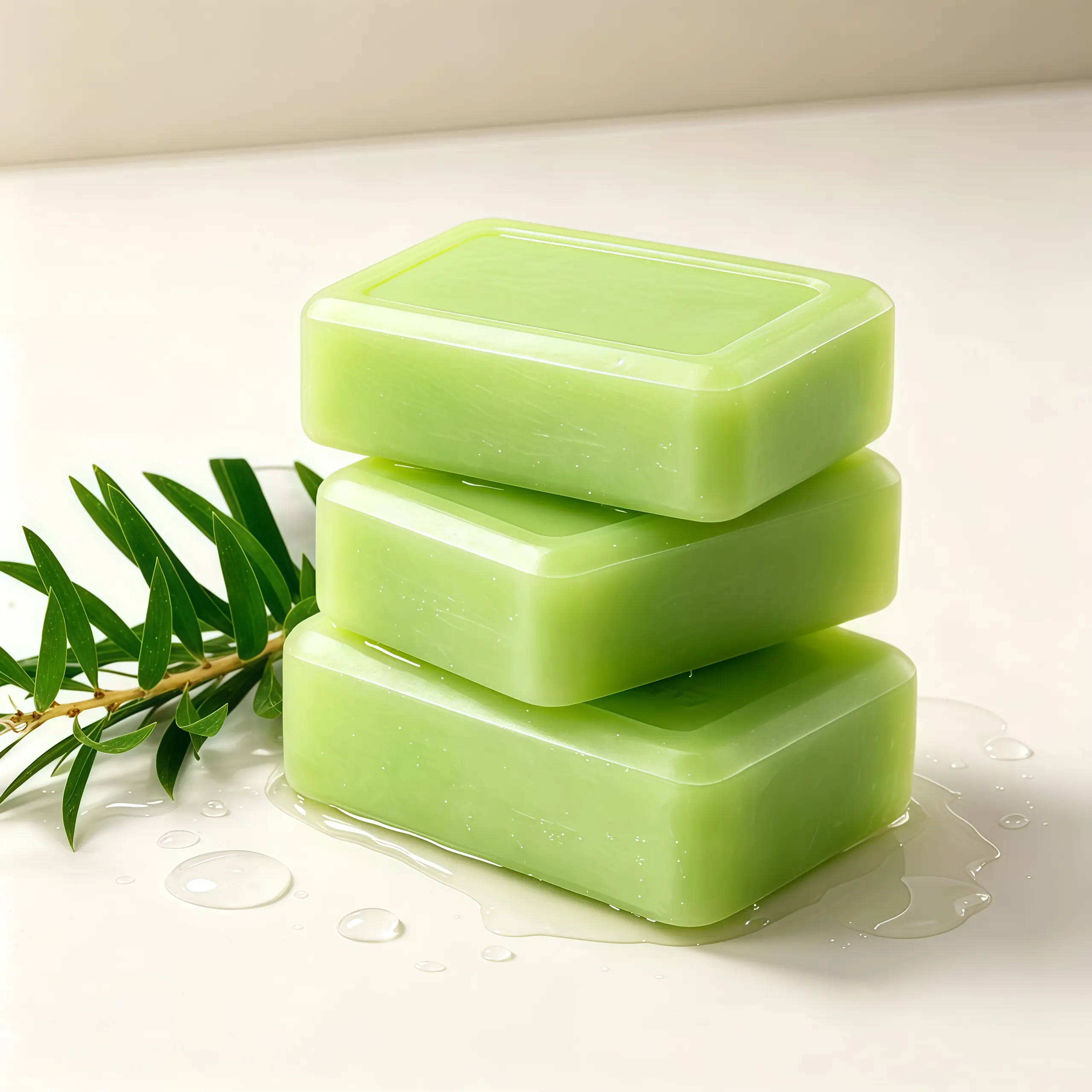 Antifungal Antibacterial Tea Tree Soap for Face & Body Body Care Body Wash Cleansing Gentle