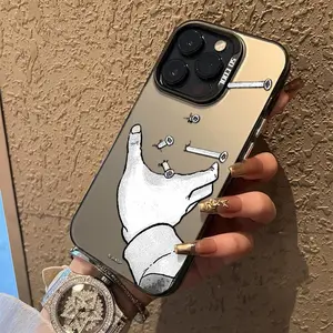 Casing Palm leaning for Galaxy iPhone 11 12 13 14 15 16 PRO MAX 14 15 16 PLUS X XR XS MAX Galaxy A71 A55 A54 A53 A51 A35 A32 A25 A23 A15 A14 A13 4G A12 A03S A03 S24 PLUS S23 S24 S25 Galaxy S22 S23 S24 S25 ULTRA S20 S21 S23 FE Premium