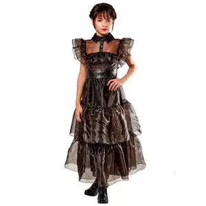 Girl's Netflix Wednesday Rave'N Dance Costume