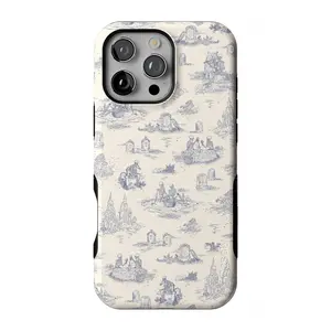 Casely iPhone 16 Pro Case | Graveyard Gathering | Skeleton Picnic | Bold Protective Design | Compatible with MagSafe