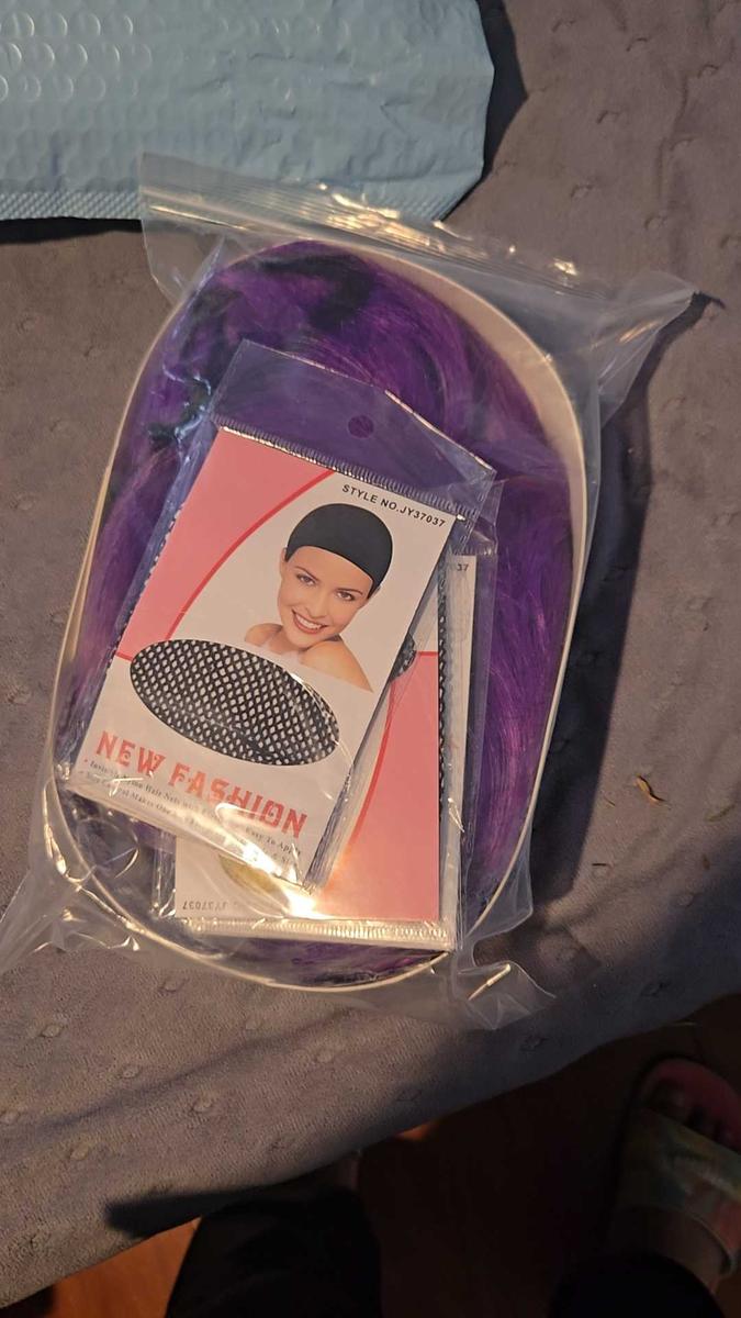 Item: Purple + Wig cap