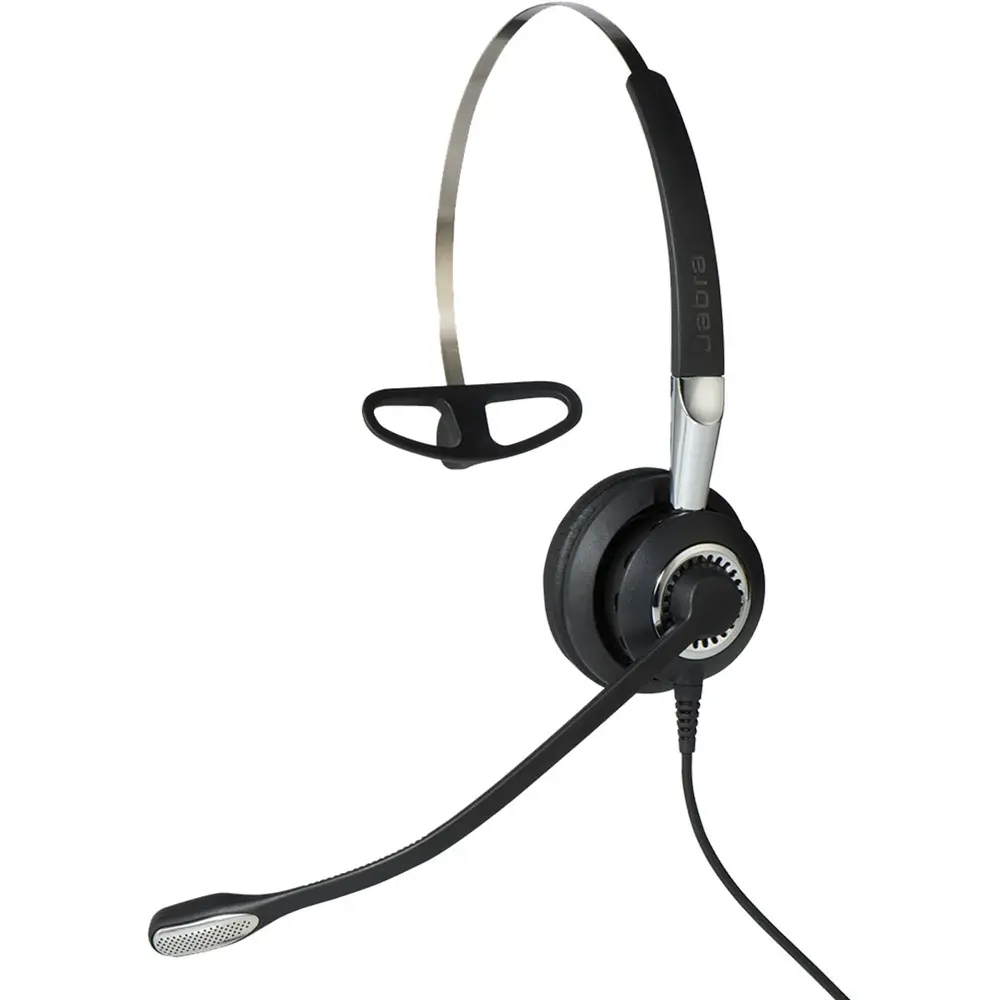 Jabra BIZ 2400 II QD Mono Noise-Canceling Cabled Headset - Electronic Audio Accessory, Lightweight, Low Pressure Design for Professional Communication, Monaural