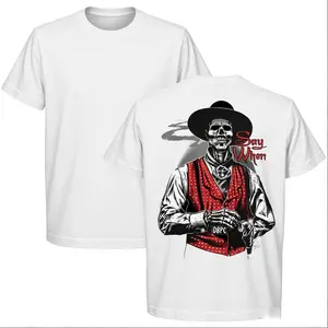 Doc Holliday "Say When" Graphic Tee 100% Cotton| Old West Cowboy Tombstone Zombie Streetwear