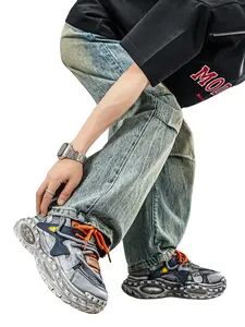 Men's Running Shoes, Breathable Mesh Sport Sneakers, Comfortable Fashion Athletic Shoes, Ideal for Training and Daily Wear, Hiking Tourist Shoes