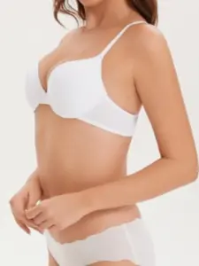 1 Piece Pack! European and American Style Seamless Push-Up Shapewear Bra, Invisible Contouring Underwear for Women, Trendy Lingerie