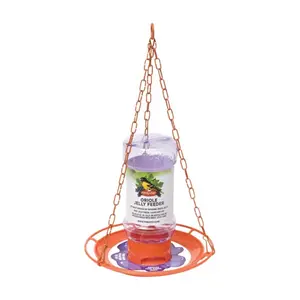 212 MAIN Perky Pet 253 32 oz Oriole Jelly Feeder, Wild Bird Feeder, Weatherproof, Easy Cleaning Bird Feeding Tool