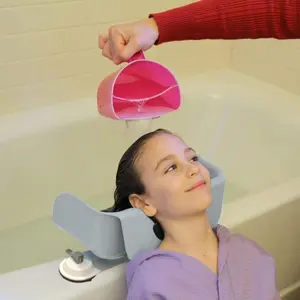 Shampoo Buddy Portable Hair Wash Basin for Children, Toddlers, Kids, Teens | Portable Shampoo Bowl for use on Bathtub or Sink