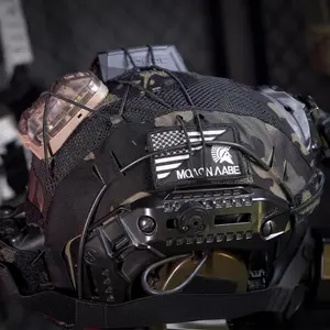 Dmgear Original Mtek2.0 Helmet Cover, Tactical Helmet Protector, Elastic Rope Helmet Cover, Fma Style, Durable and Secure Fit, Protection