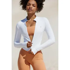 Astoria LIVE LUXE Zip Up Jacket - White