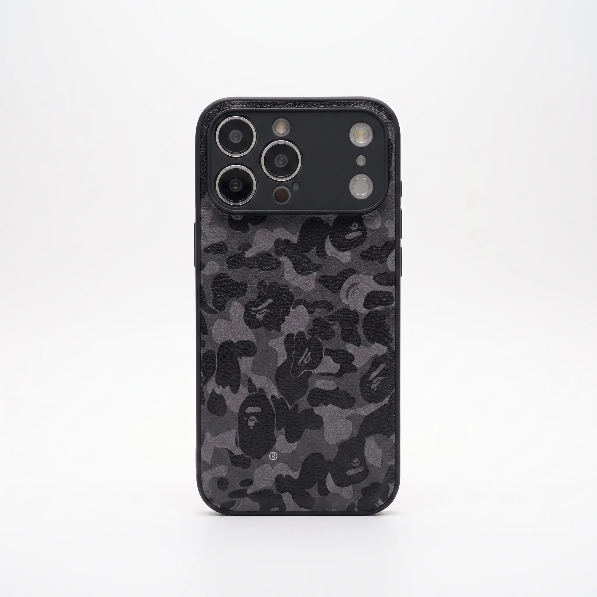 APE Protective Camo Streetwear Phone CaseSuitable for iPhone 17 Pro Max 16 15 14 13 12 11 ProMax and Samsung Galaxy S23FE/22/23Impact Resistant Hard Case with ImpactDispersion Technology & Flexible Rubber LinerGlossy Finish Protected durable gift