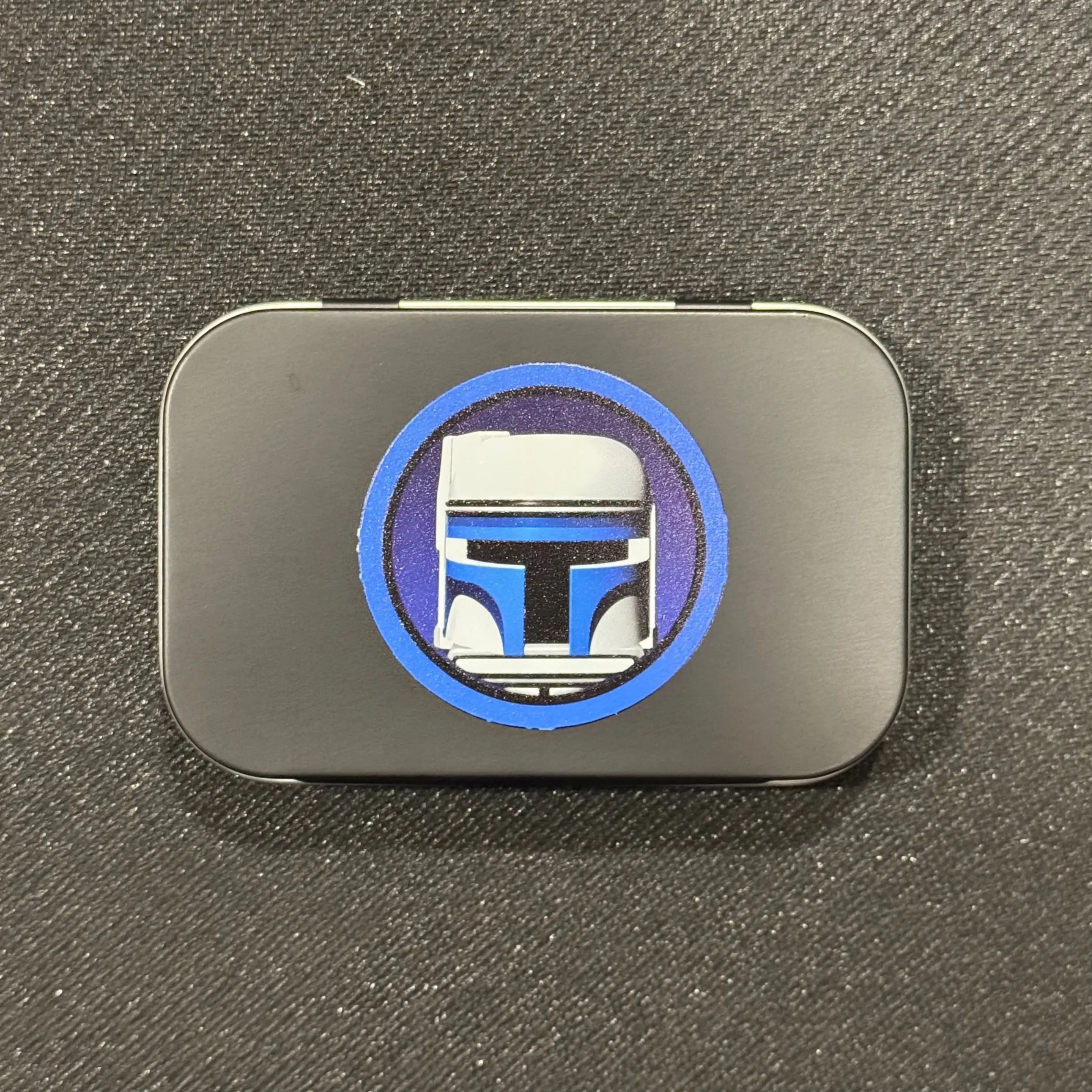 LIMITED DROP - PocketFigures™ Blue Bounty Hunter Collector Case with Foam Insert