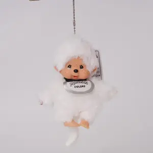 New Monchhichi skin Monchhich Keychain for Bag Y2K Plush Toy Soft & Cozy Perfect Gift for Friends & Family Kawaii Style Accessory Decoration