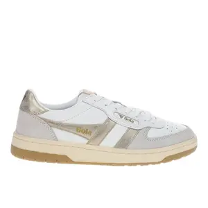 Gola Womens Gola Classics Hawk '83 Sneakers Shoes Casual - Gold, White