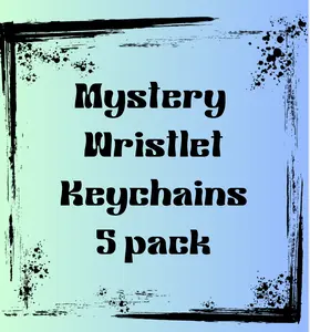 Mystery Wristlet Keychain 5 pack
