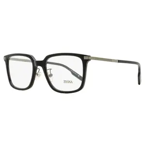 Zegna Stepped Browline Eyeglasses EZ5265-H 001 Black 54mm