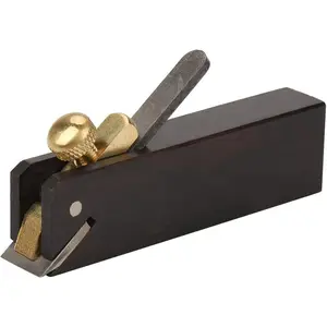 Mini Ebony Wood Planer - Portable Mini DIY Woodworking Hand Plane, Carpenter Wood Cutting Tool for Cable Line Woodworking Projects