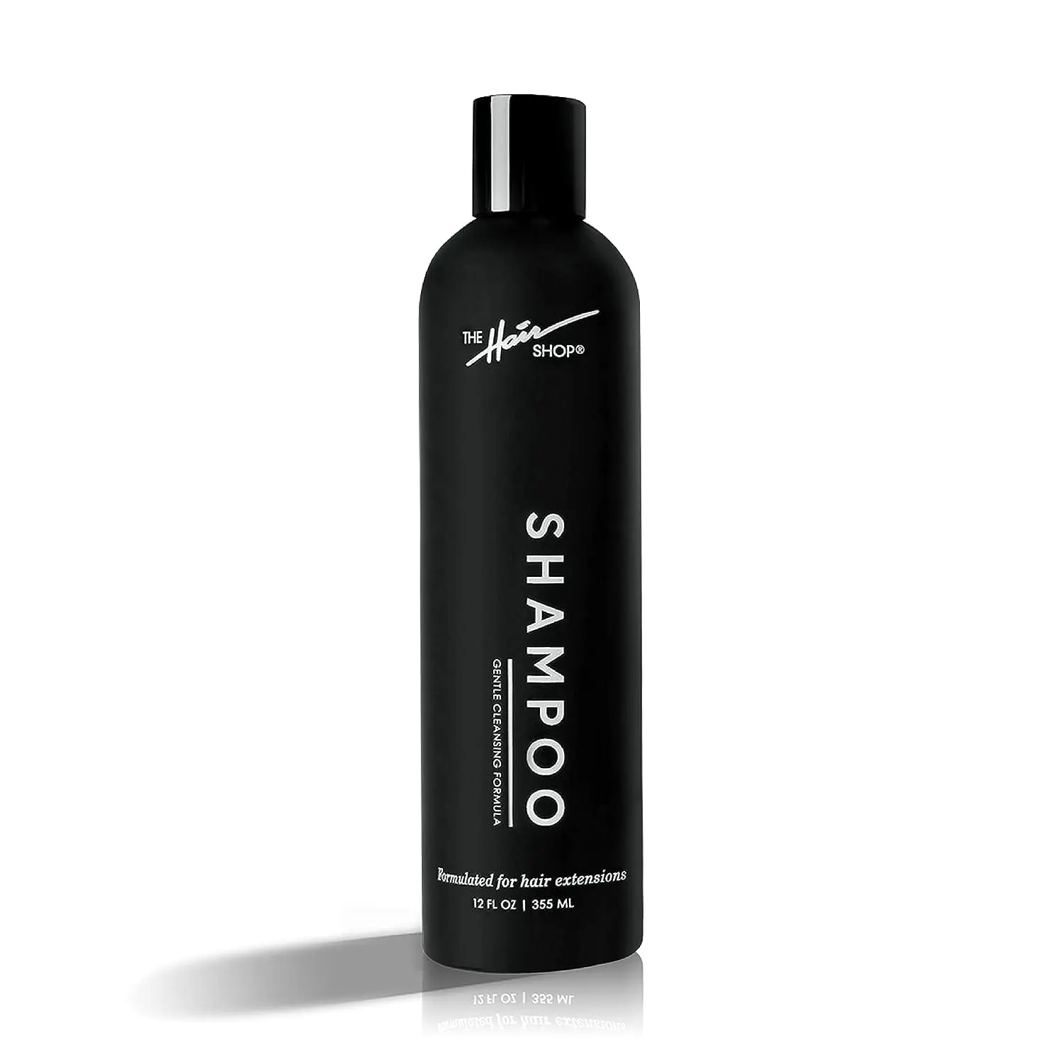 Hair Extensions Shampoo with Biotin & Natural Extracts, Strengthening Haircare for Split End Prevention & Itchy Scalp Relief, Cucumber Scented, For Adults, 12 oz, Cleanser, Chamomile, Aroma, Liquid, Prevents Split Ends, Gentle