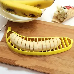 Banana Slicer: Multifunctional Fruit Cutting Tool, Banana Cutter, Fruit Separator, Fruit Salad Platter Divider, Kitchen Accessory – Perfect Partner for Beer Festivals, Christmas, Halloween, And Other Holidays