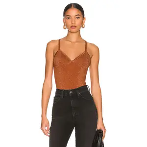 JoosTricot x REVOLVE Thong Bodysuit in Toffee