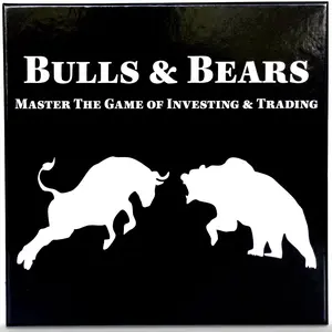 Bulls and Bears - Fun Way to Learn Stocks, Bonds, Commodities Investment - Personal Finance and Strategy Board Game for Adults and Kids