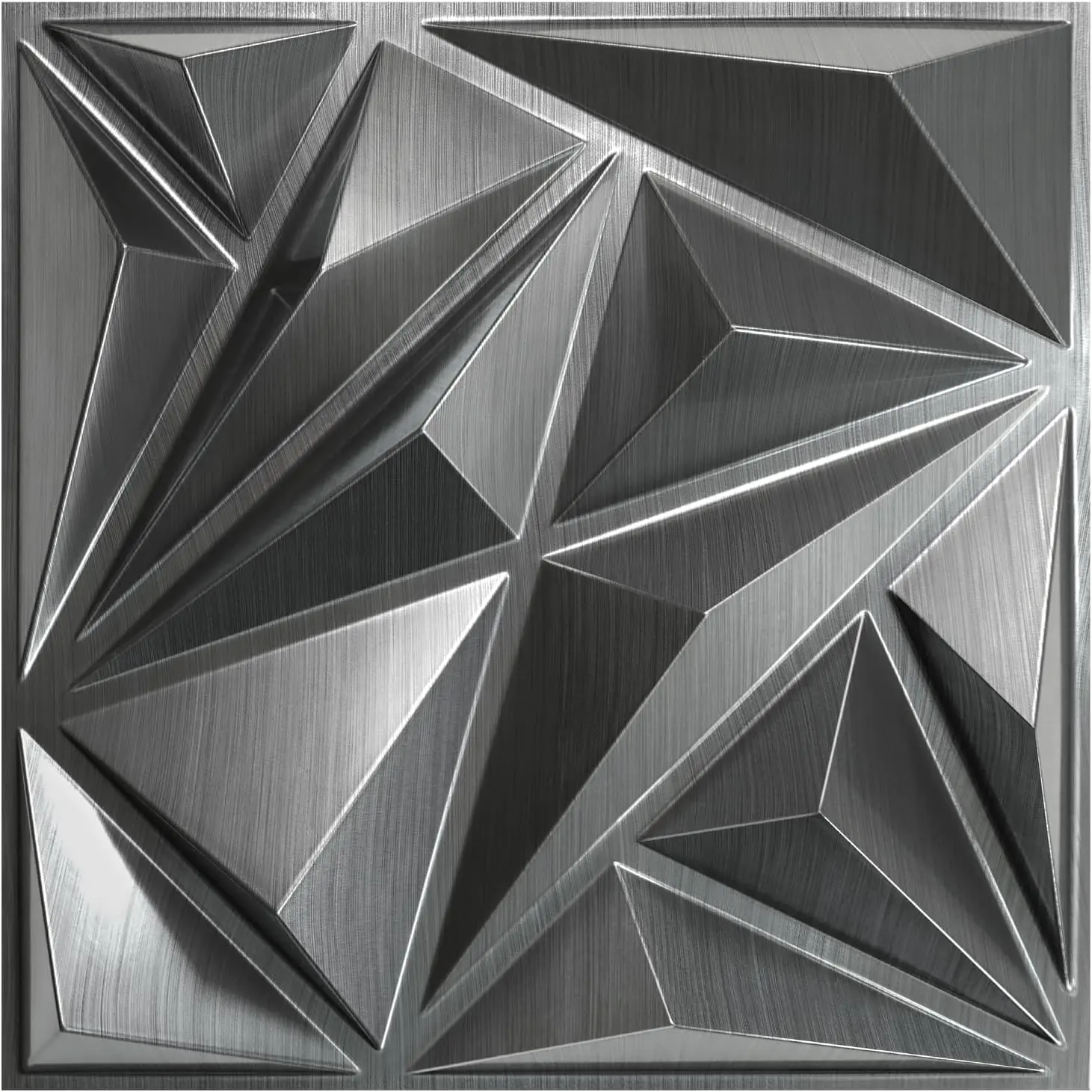 33 Pack  3D Wall Panels, Brushed  Decorative Wall Panels for Interior Wall Decor, 12''x12'' Accent Wall Tiles for Living Room Bedroom Gaming Room