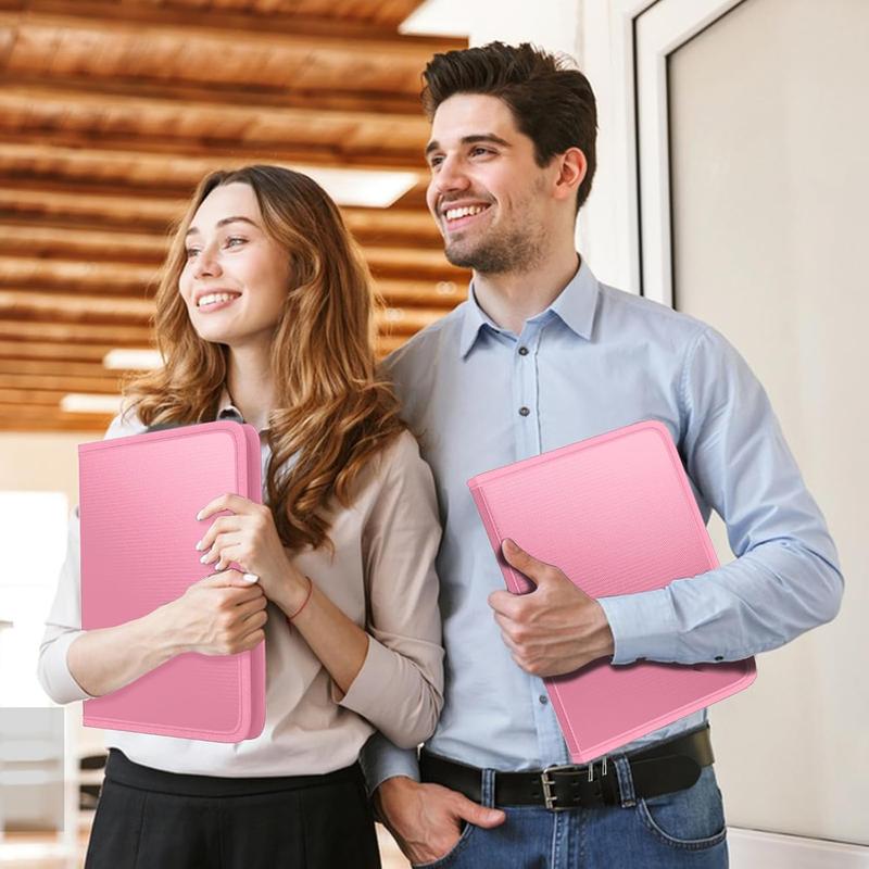 Fireproof Accordion File Organizer, Portable Expanding File Folder with  Zipper&Labels, Pink Document Organizer with 13 Pockets, File Organizer for Important Document/Paper Storage