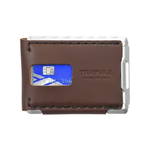 Venture Billfold - Raw Tumbled / Frontier Brown
