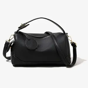 Women's  Large Capacity Crossbody Bag, Casual Plain Design,  Fashion Pillow Shape Shoulder Bag, Ladies Soft Leather Handbag,  Versatile for all seasons and daily wear. Perfect for daily commute, shopping, city bag, esther bag