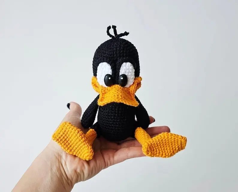 CROCHET Black Duck crochet/ Amigurumi Crochet CROCHET Black Duck crochet/ Amigurumi Crochet