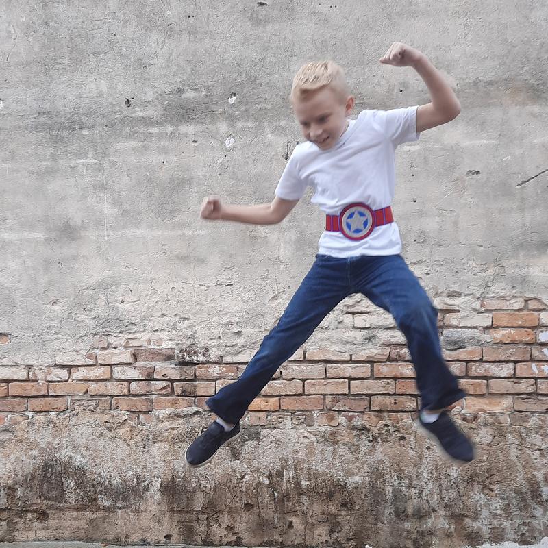 Star Superhero Belt | Captain America Themed Superhero Belt