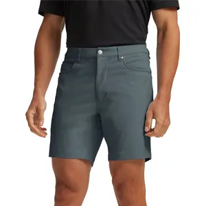 MAELREG Men’s 7"9" Golf Shorts Lightweight Quick-Dry Stretch Flat Front Casual Moisture-Wicking Summer Plain Shorts