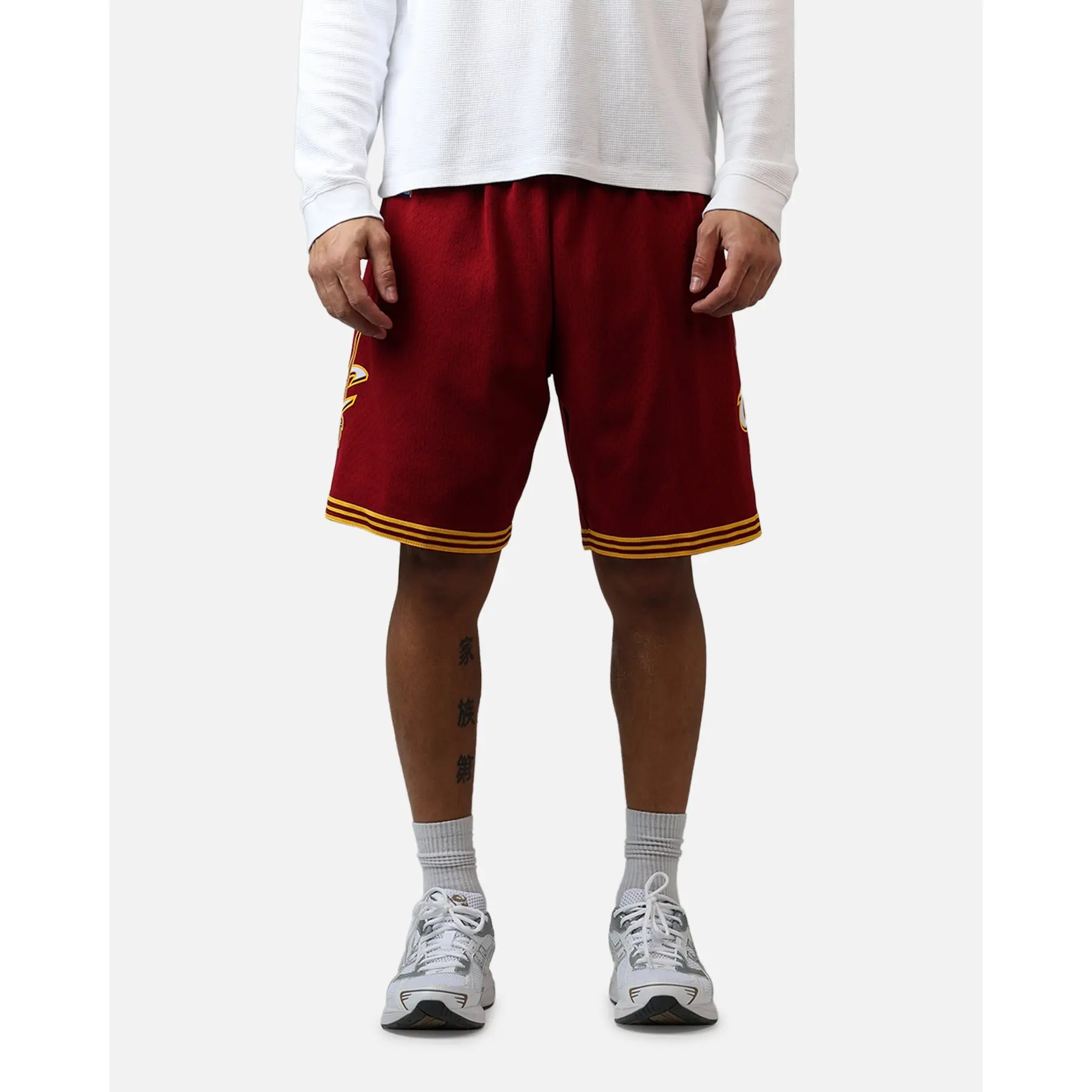 Mitchell & Ness Cleveland Cavaliers '15 Road Swingman Shorts Cardinal
