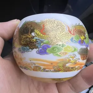 Master Jianzhan craftsman hand-crafts tea cups for tea masters