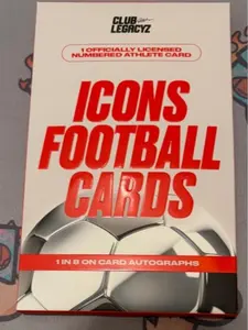 1 (ONE PACK) - 2026 Club Legacyz Icons Soccer Third Edition Hobby