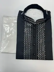 Black : Kurta pajama set