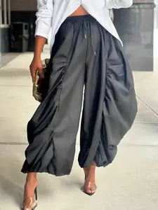 Women's Casual Comfortable Pleated Loose Pants