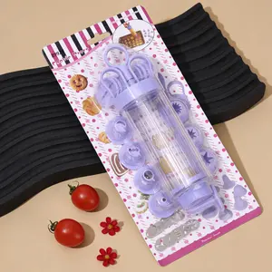 Transparent baking tool, cream cookie cake decorating gun, portable and easy to use for DIY, safe and odorless