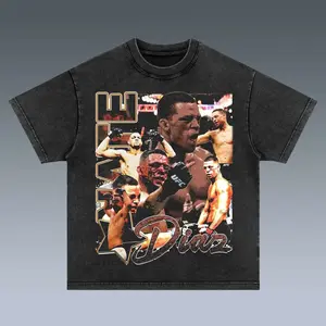 Vintage  Nate Diaz Tshirt Gift For Fan Unisex