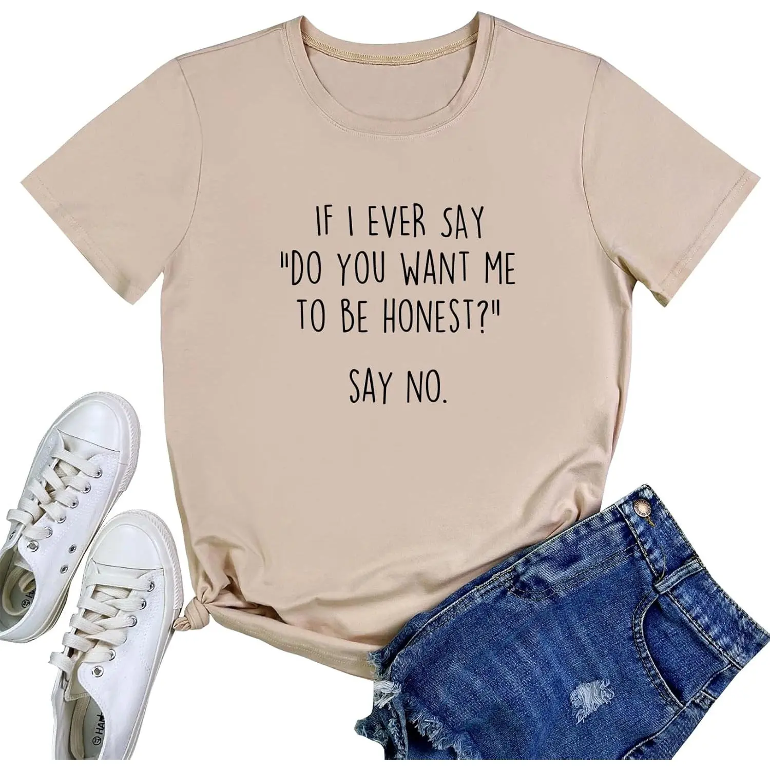 BLACKOO - Camisetas gráficas divertidas para mujer
