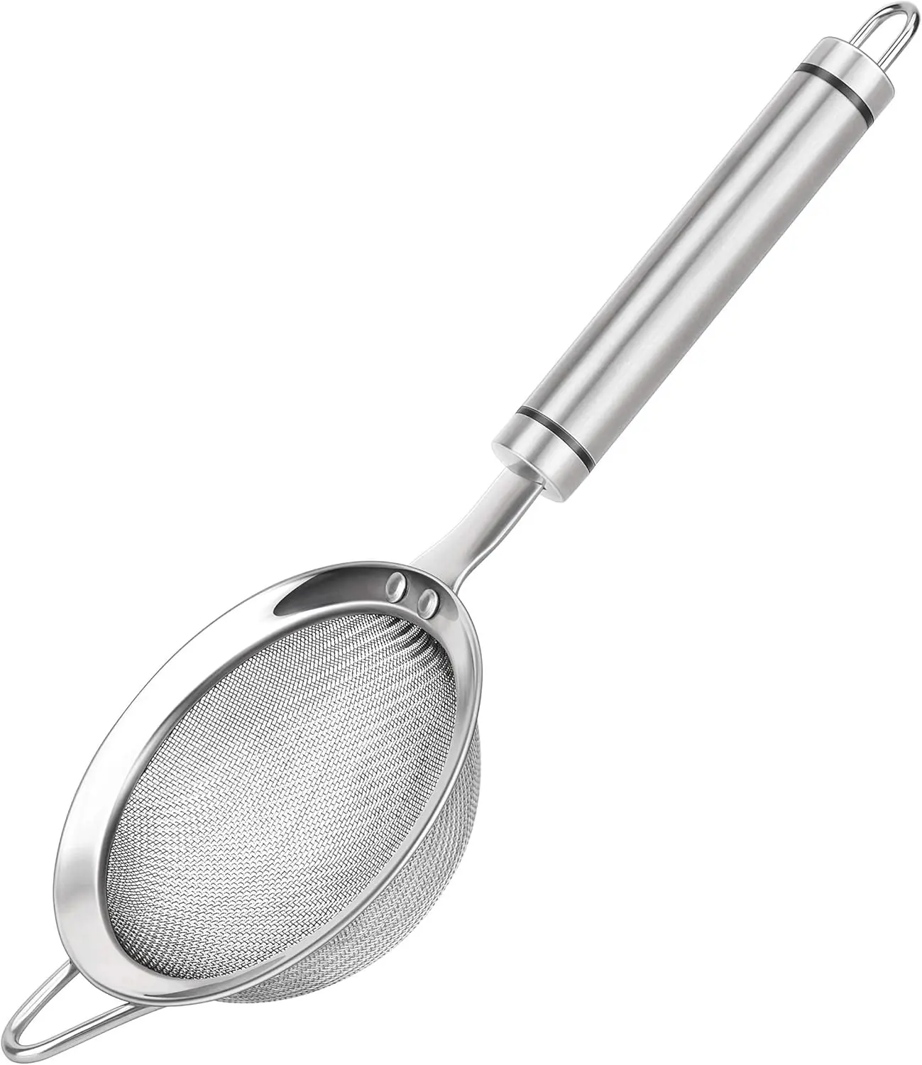 304 Stainless Steel Fine Mesh Strainers for Kitchen, Colander-Skimmer with Handle, Sieve Sifters for , , Rice, Oil, Noodles, Fruits, Vegetable