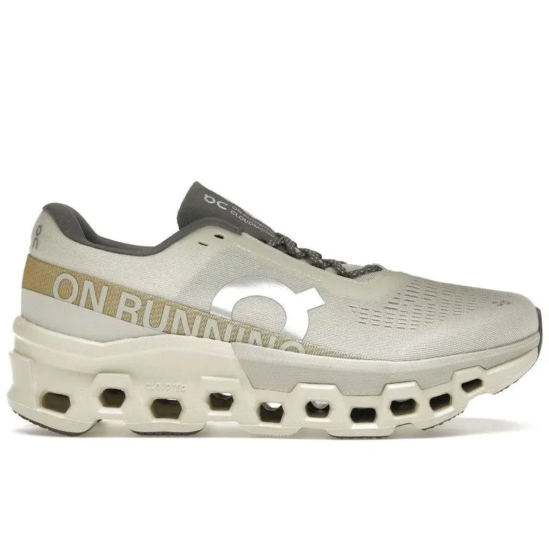 On Men's Running Cloudmonster 2 Cream Ice, from StockX