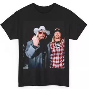 Hank Williams T-Shirt Kid Rock Country Vintage Unisex Cotton Streetwear Tshirt