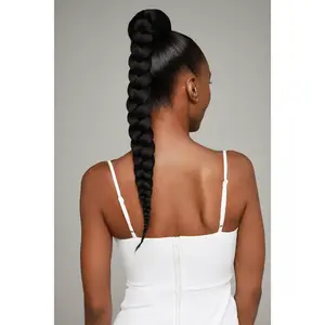 Wrap Braided Ponytail 22"