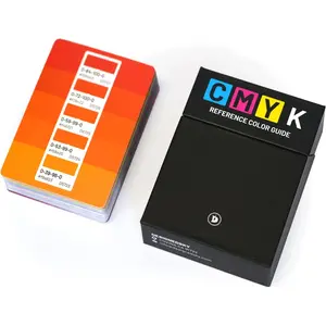 Design Swatch A CMYK and Pastels Color Reference Guide with 50 Cards and 300 Design-Focused Colors (CMYK)