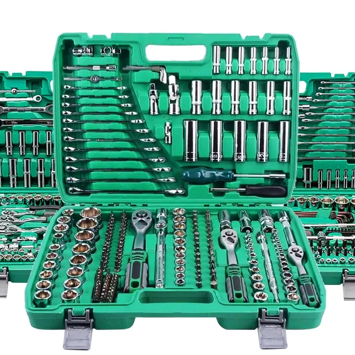 53 piece 53-Piece Ratchet Socket Wrench Set:Automotive Repair Tool Kit with Multifunctional Socket Wrench for Car,Truck,and Motorcycle
