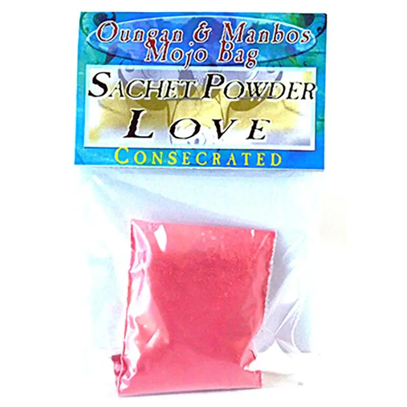 Love Consecrated Sachet Powder 0.5oz — Romance Attraction Folk Magic Powder