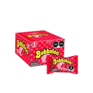 Bubbaloo Fresa/ strawberry 47 piezas/ 239g