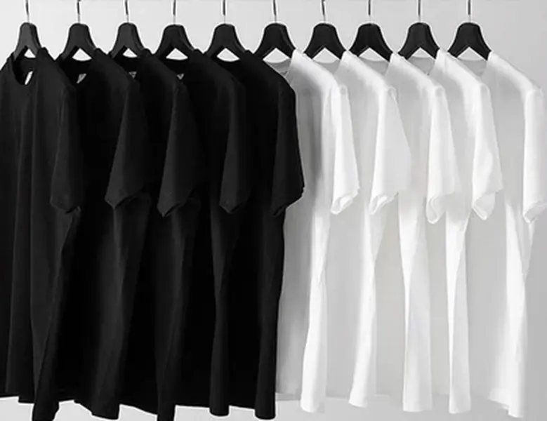 Minimalist Men's Crewneck T-Shirt - Comfort Fit Soft Cotton Blend Short Sleeve Blank Tee, Premium Streetwear Basic Top