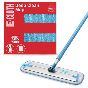 E-Cloth Deep Clean Mop, Microfiber Mop, Perfect Floor Cleaner for Hardwood, Laminate, Tile and Stone Flooring, Washable and Reusable, 100 Wash Promise E-Cloth Inc.